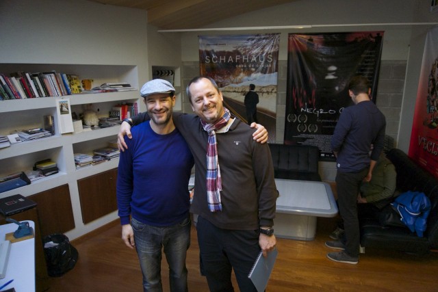 Im Studio von Alberto Masliah in Buenos Aires. Matthias Heise durfte Einblick nehmen in großartige Dokumentationsprojekte des argentinischen Filmemachers.